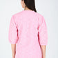 AlbionWomen Pink Straight Kurta Comfortable for All-Day Wear