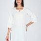 AlbionWomen Whie Straight Kurta Comfortable for All-Day Wear