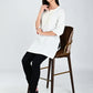 AlbionWomen Whie Straight Kurta Comfortable for All-Day Wear