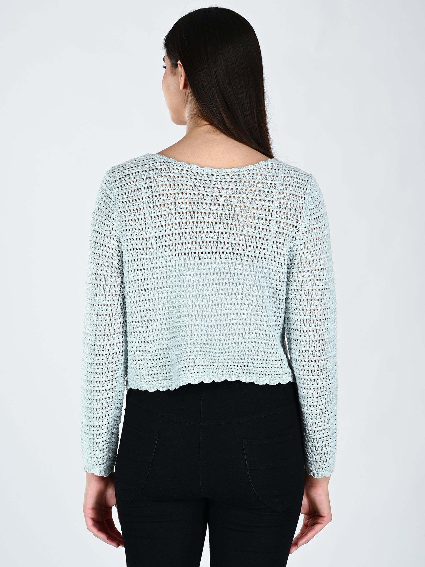 Albion Women Sky Soft Knit Casual Top,For Everyday Comfort