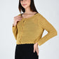 Albion Women Rust Soft Knit Casual Top,For Everyday Comfort