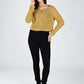 Albion Women Rust Soft Knit Casual Top,For Everyday Comfort