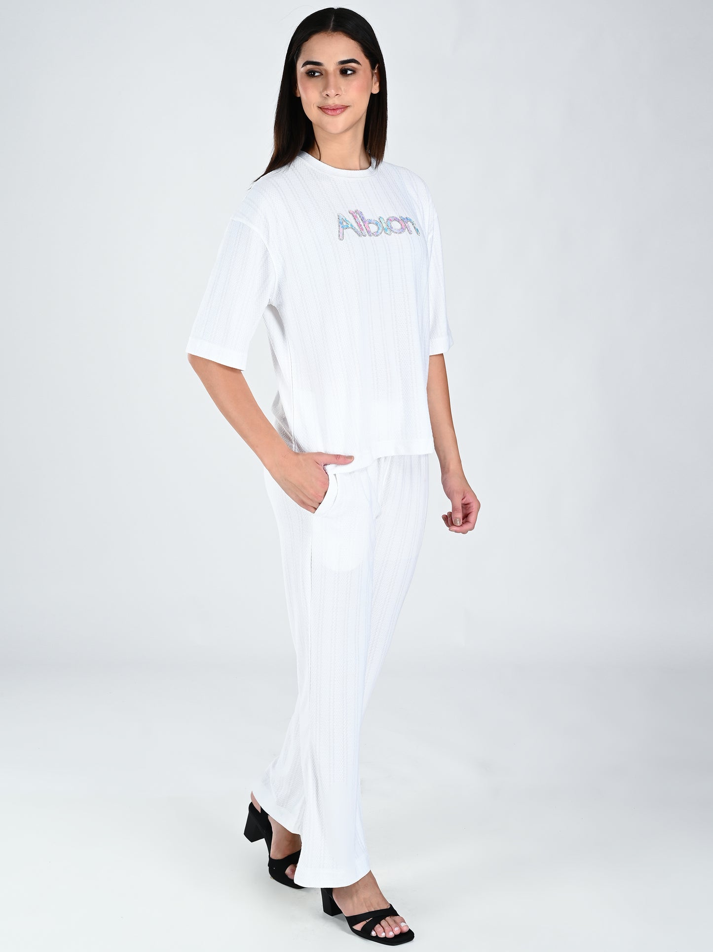 Albion Women White Classic Corset with Sculpted Fit