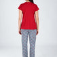 Albion Women Stylish Maroon Nightwear