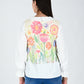 Albion Women Multicolor Floral Lace Yoke Top