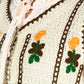 Albion Women Floral Embroidered Tie Neck Top