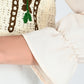 Albion Women Floral Embroidered Tie Neck Top