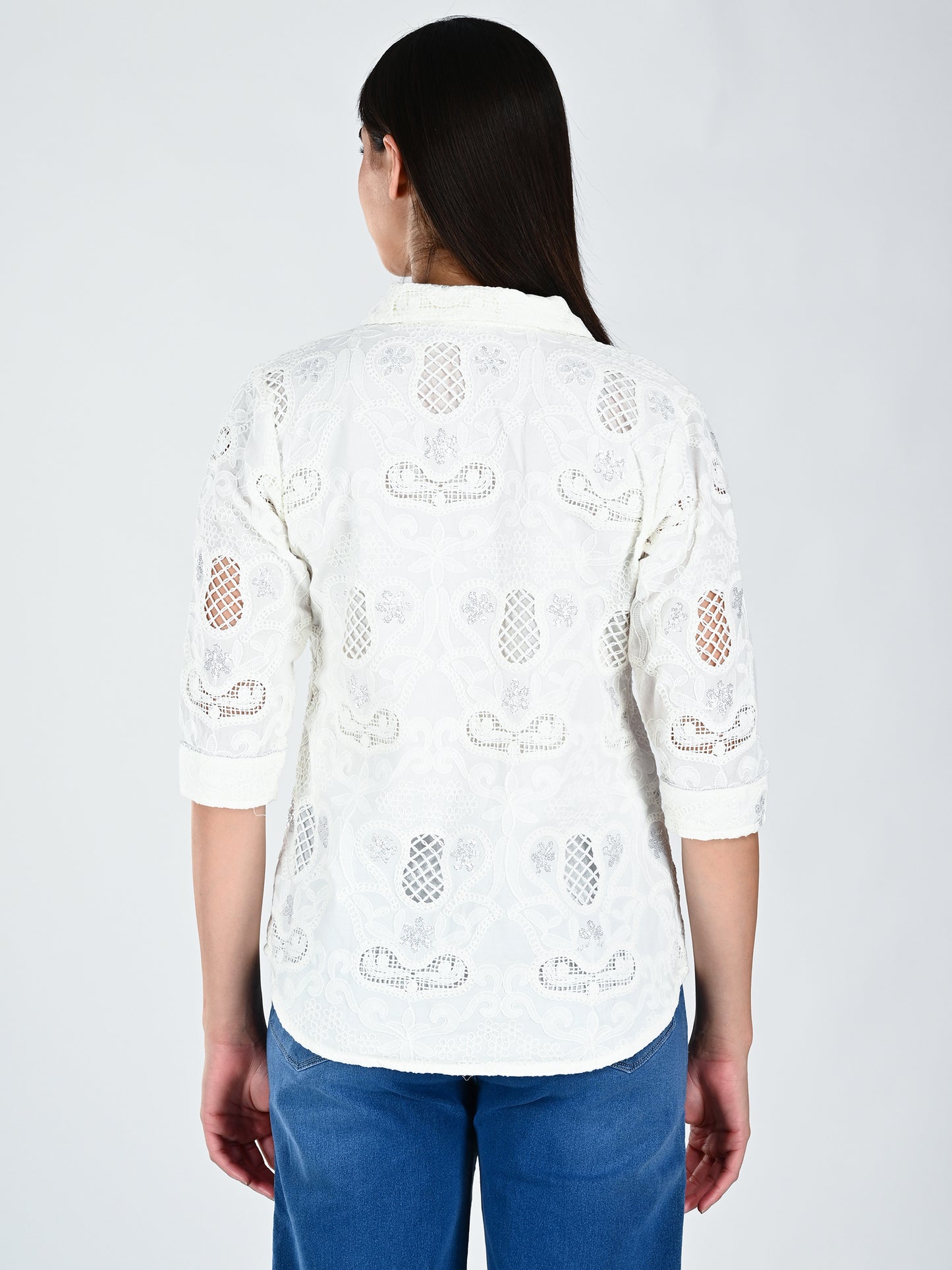 Albion Women Button Down Shirt Style Top | Regular Fit