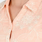 Albion Women Peach  Threadwork Casual Shirt