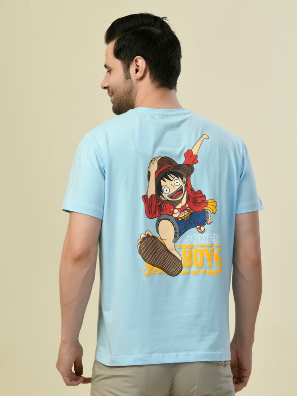 ALBION PREMIUM CYAN SKY MENS T-SHIRT