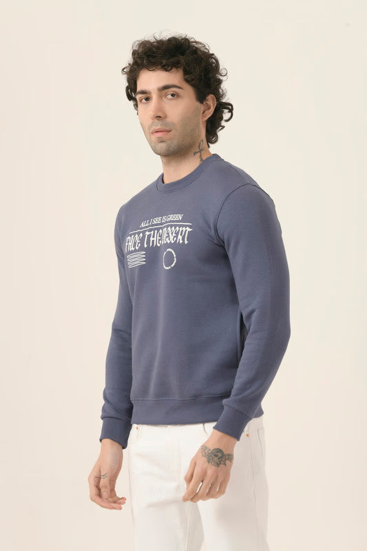 ALBION Men Oversized Sweatshirt – Relaxed Streetwear Style