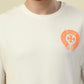 Albion Premium Cyan White Men T-Shirt