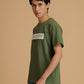 Albion Premium Cyan Green Men T-Shirt