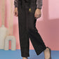 Girls Solid Cotton Trackpant | Comfortable Daily Wear