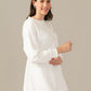 ALBION PREMIUM LADIES WHITE  WINTER TOP