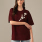 Women’s Casual Ribbed Tunic Top– Stretchy, Comfortable Knit Top for Daily Wear