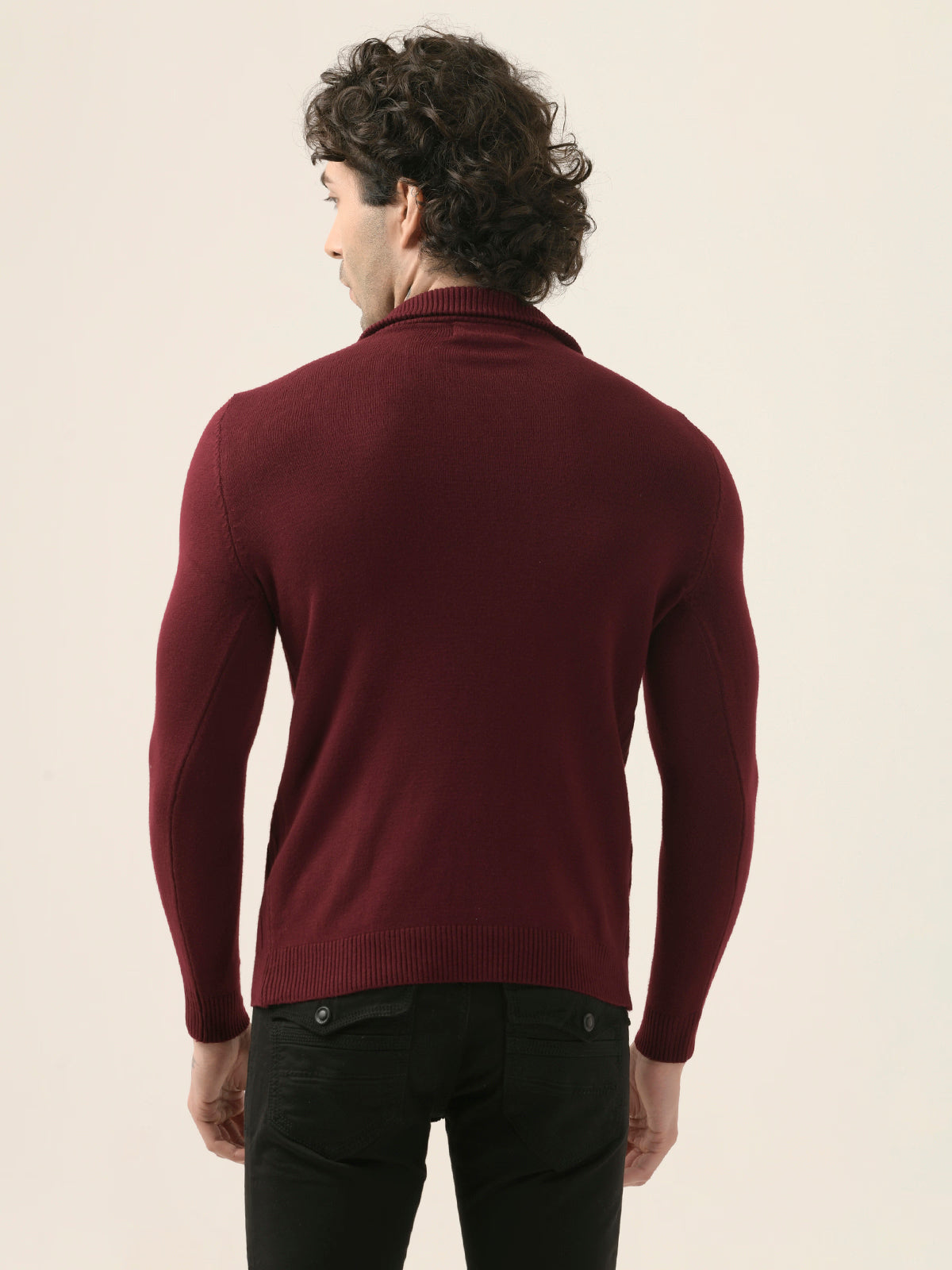 Albion Men’s Classic Fit Pullover – Durable, Stylish, and Comfortable_marron