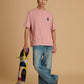 Albion Men’s Solid Color Round Neck T-Shirt Smart Casual Wear