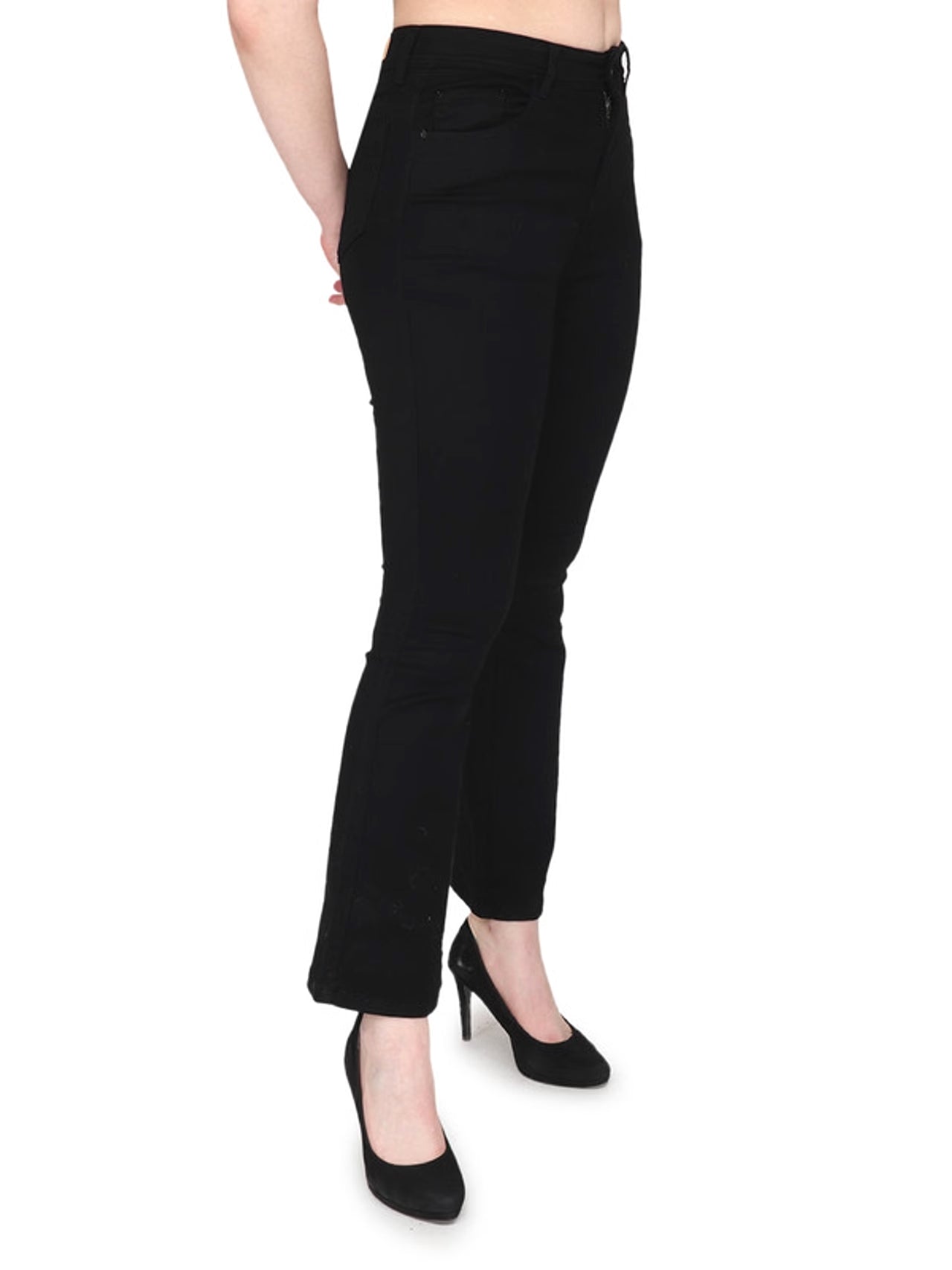 Albion by CnM ladies Black Denim Jeans – Stylish Daily Wear