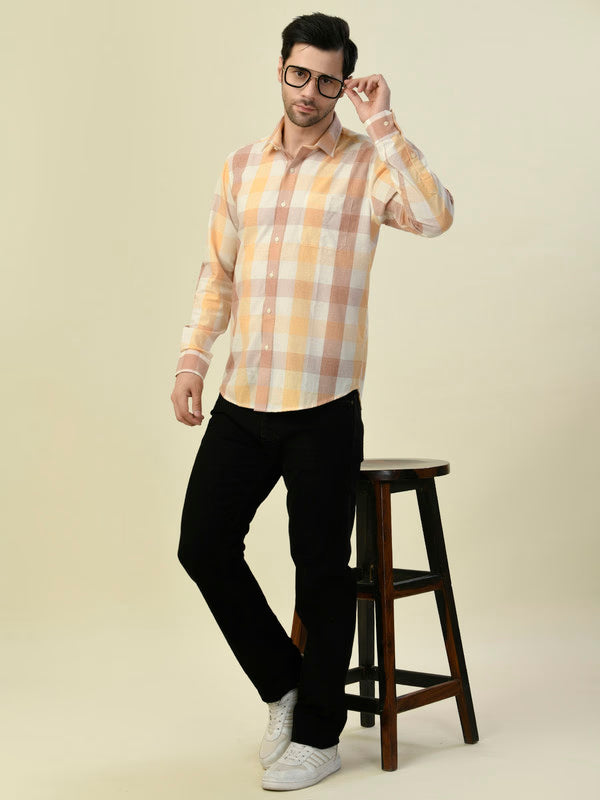 Albion Premium Aeromen Checks Mens Shirt