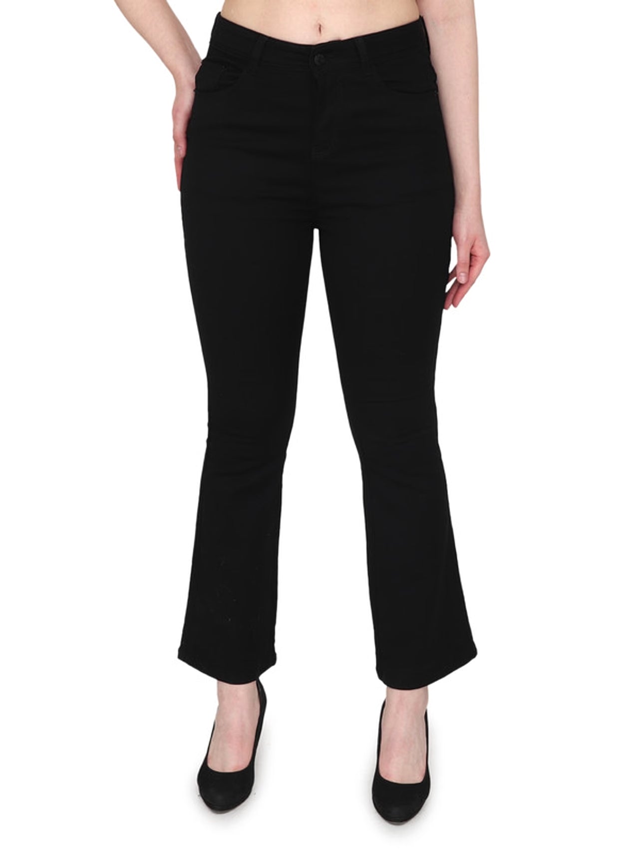 Albion by CnM ladies Black Denim Jeans – Stylish Daily Wear