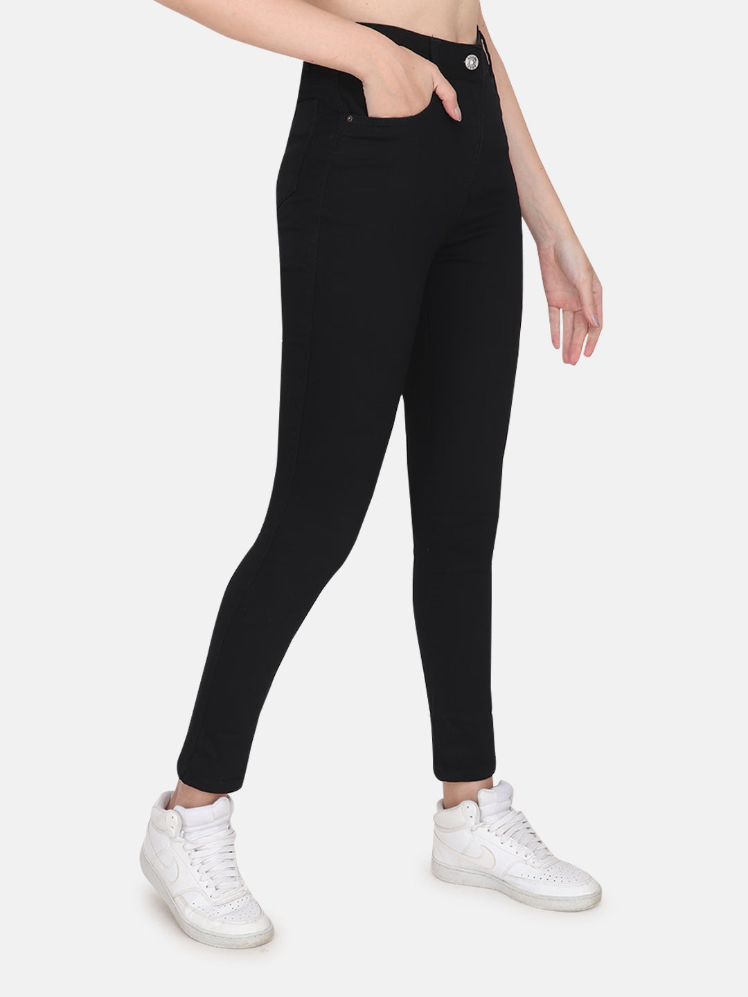 Albion Premium ladies Classic Black Denim Jeans
