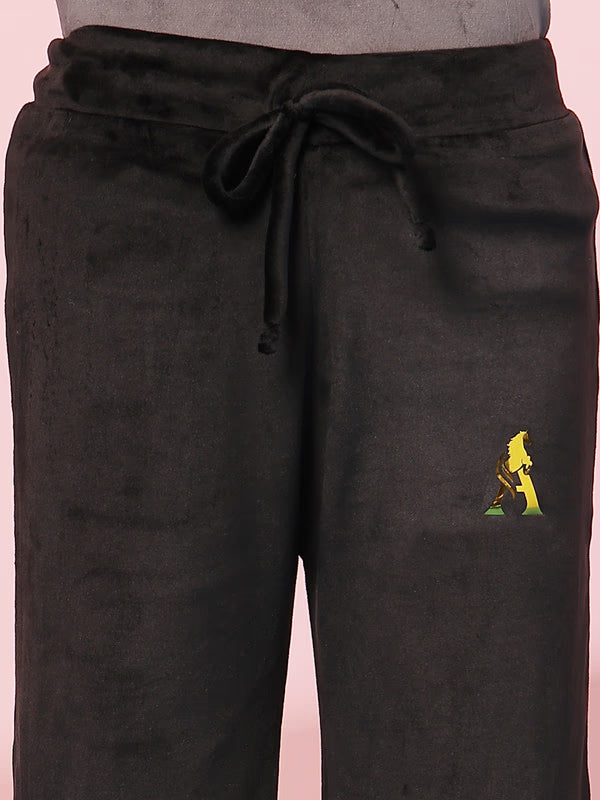 Girls Solid Cotton Trackpant | Comfortable Daily Wear