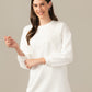 ALBION PREMIUM LADIES WHITE  WINTER TOP