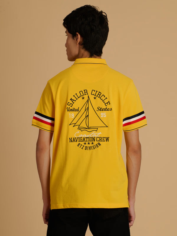 Albion Premium Gold Men’s T-Shirt – Stylish & Comfortable Casual Wear
