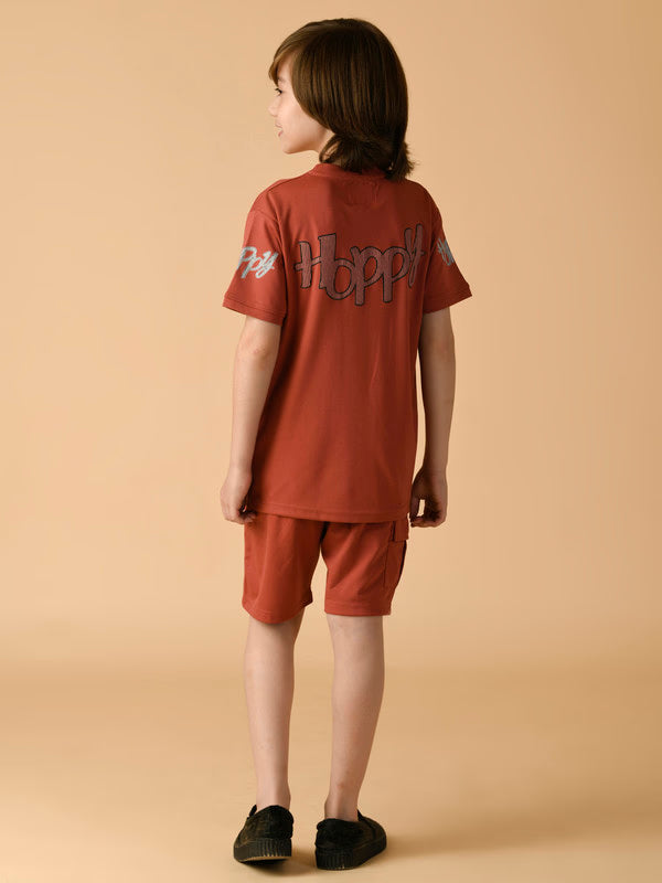 Albion Premium Boys Rust Co-ord set