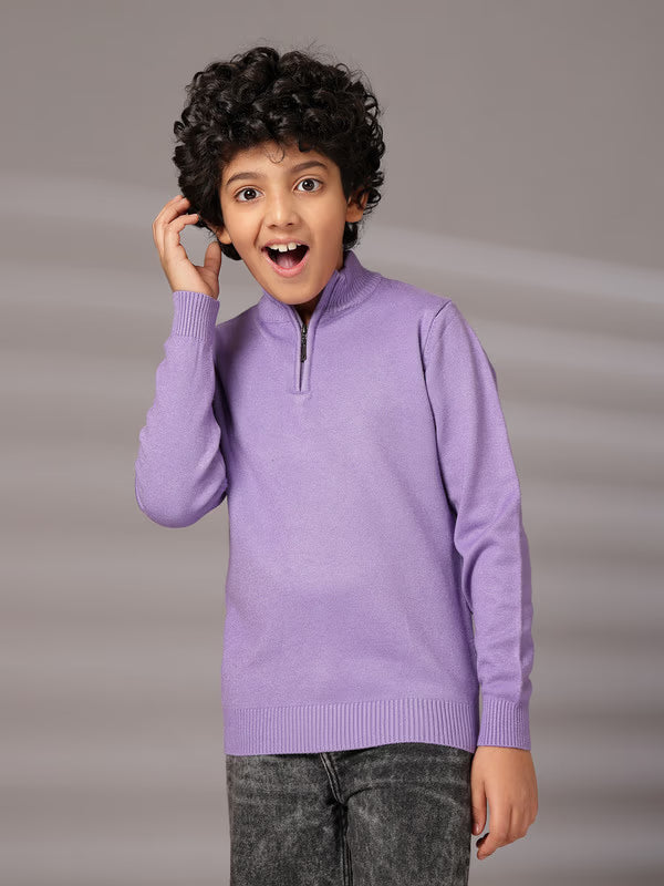 Albion By CnM Kids Boys L PURPLE PULLOVER