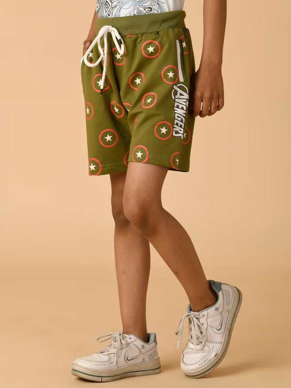 Albion Premium Boys Olive Capris