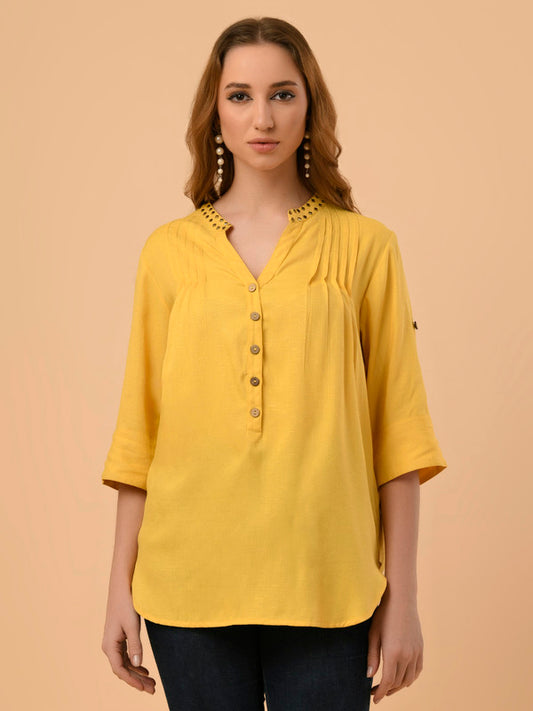 Albion Premiuim Just In-Time Yellow Shirt
