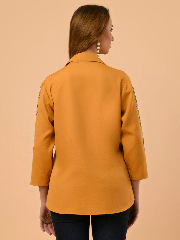 Albion Premium Just In-Time Mustard Shirt