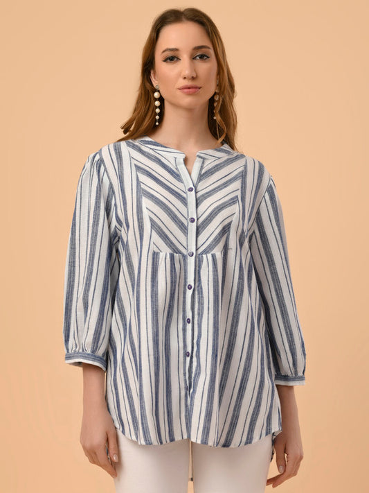 Albion Premiuim Just In-Time Linen Slub Shirt
