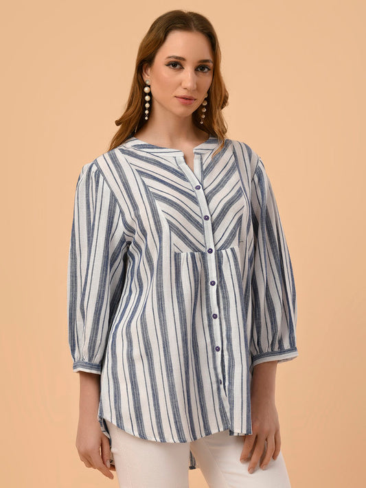 Albion Premiuim Just In-Time Linen Slub Shirt