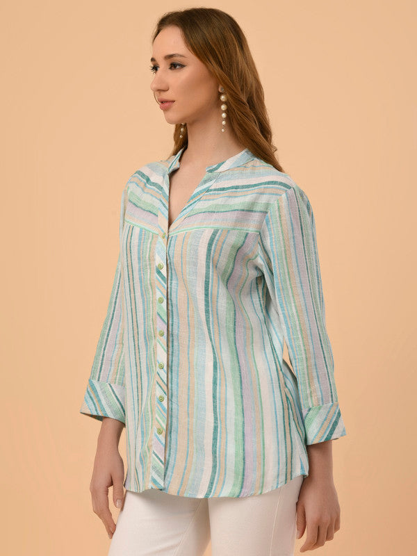 Albion Premium Just In-Time Linen Slubs Shirt