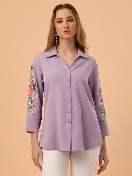 Albion Premium Just In-Time Lilac Shirt