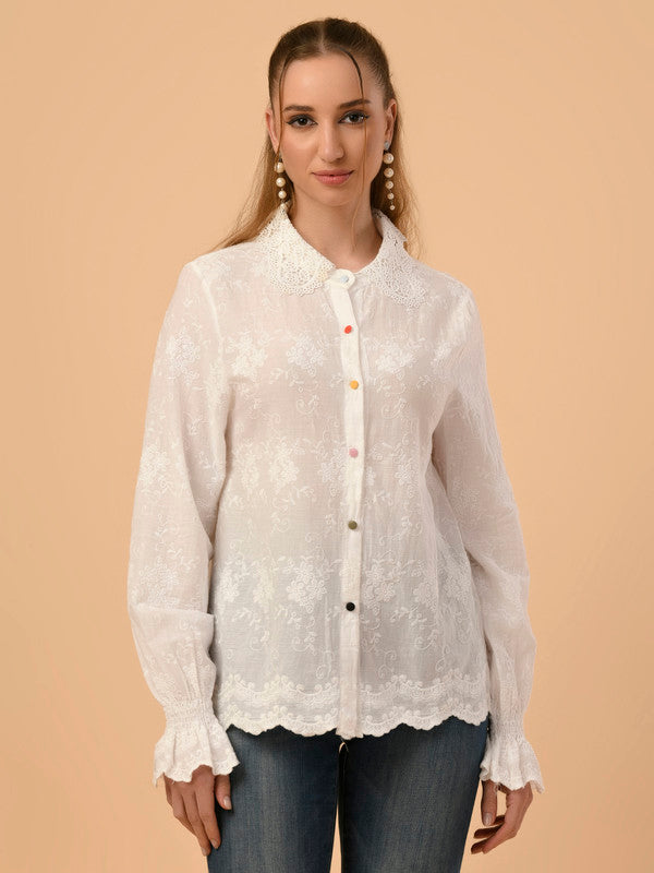 Albion Premium Ambika White P Top