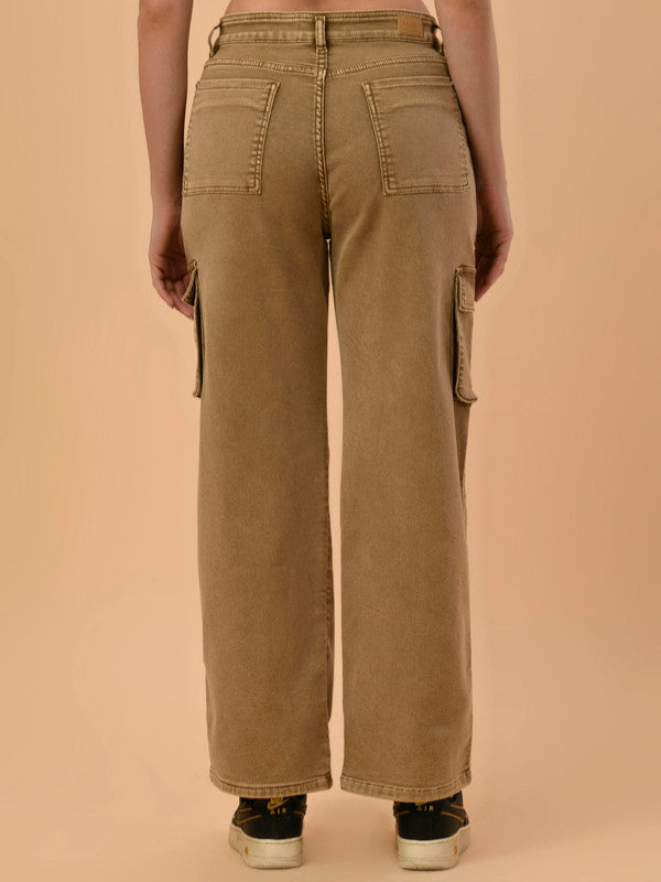 Albion Premium Lotus M Brown Jeans