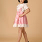 Albion Premium Girls Upper Pink Frock