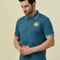 ALBION PREMIUM CYAN TEL MENS T-SHIRT