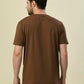 Albion Premium Cyan D.Brown Men T-Shirt