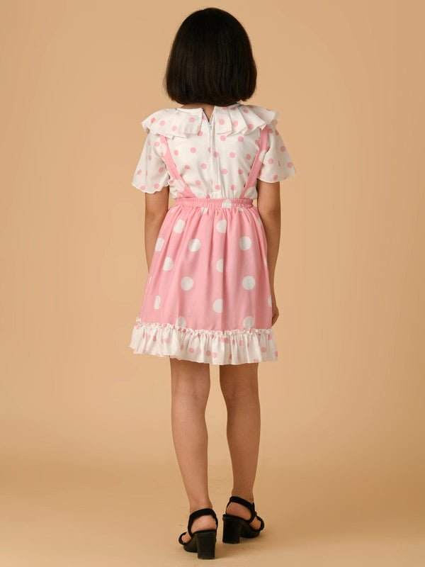 Albion Premium Girls Upper Pink Frock