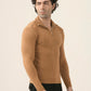 Albion Men’s Classic Fit Pullover – Durable, Stylish, and Comfortable_Brown