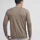 Albion Premium Men's Winter Casual Fawn Solid T-Shirt