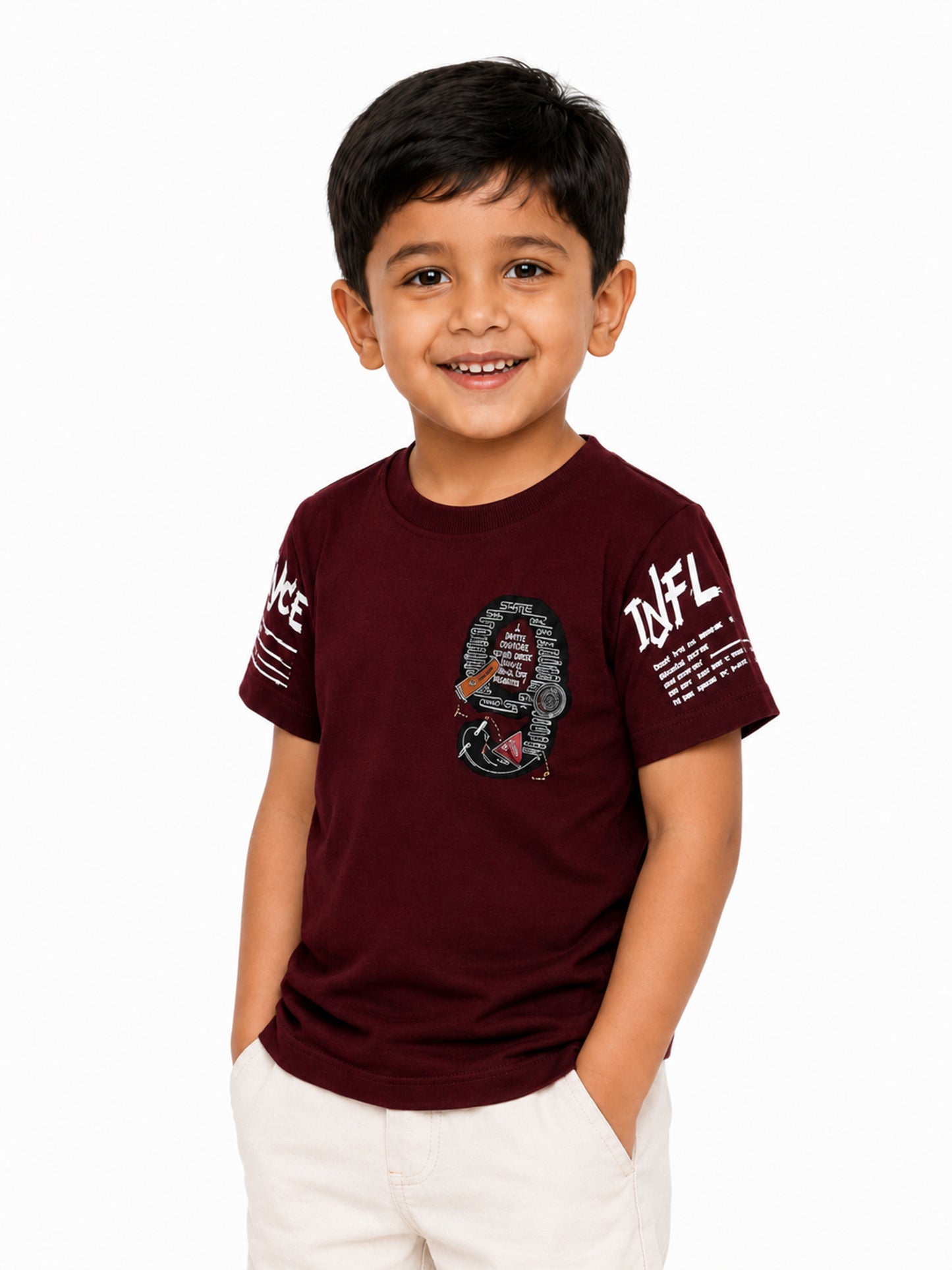 Albion  Boys Everyday Comfort Cotton T-Shirt