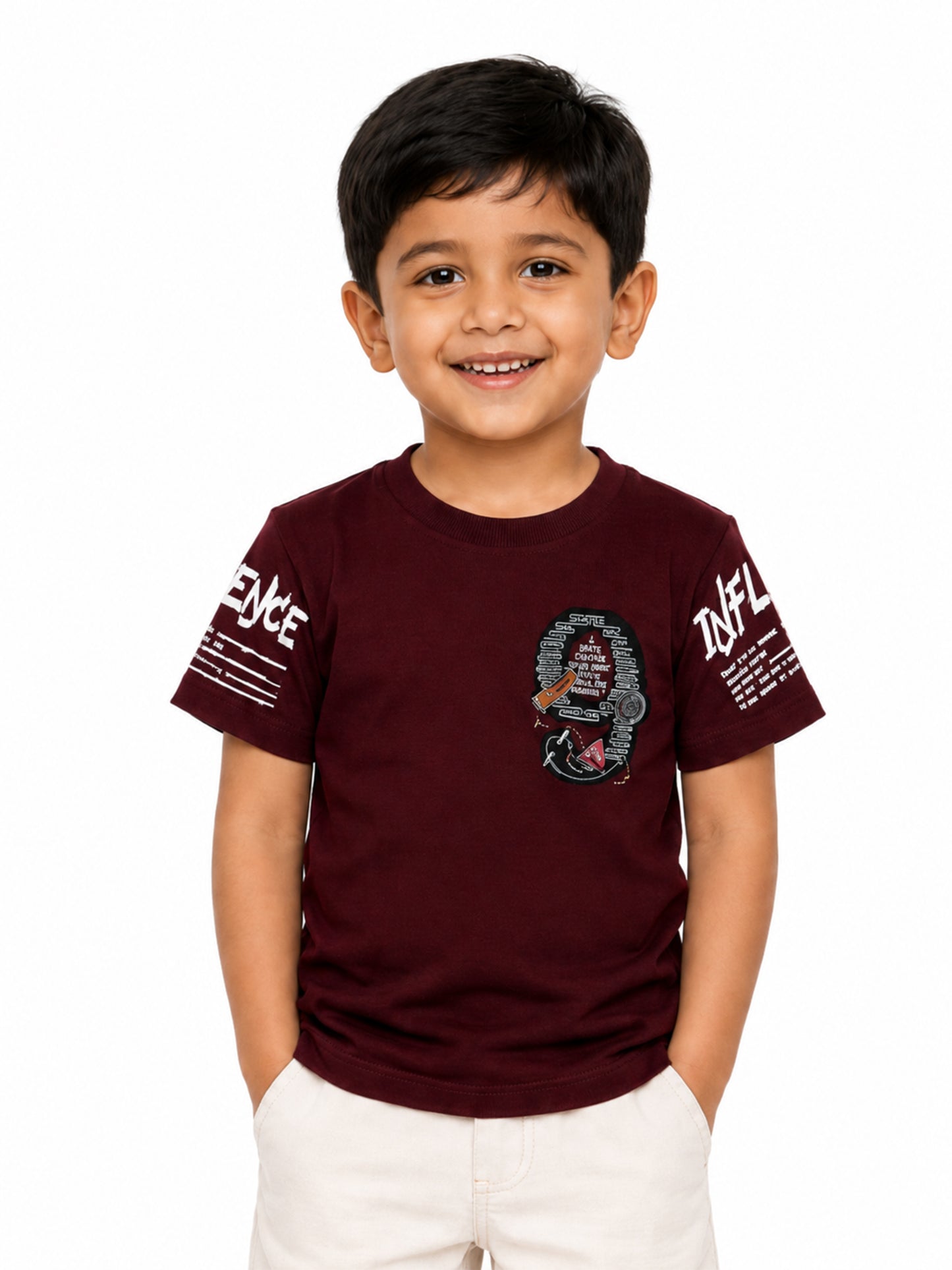 Albion  Boys Everyday Comfort Cotton T-Shirt