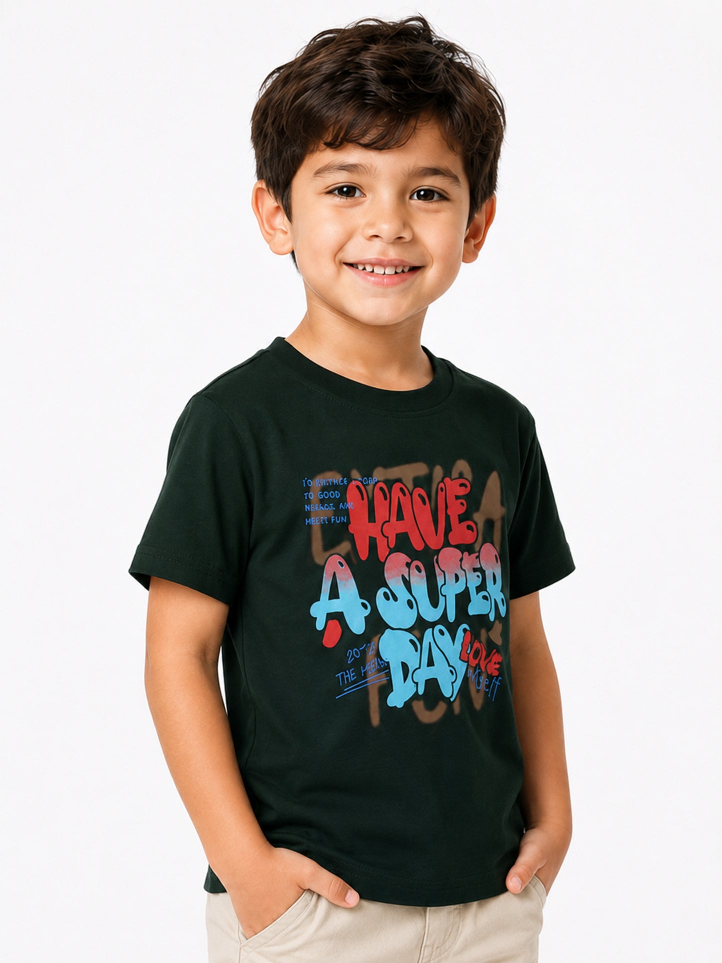 Albion  Boys Everyday Comfort Cotton T-Shirt