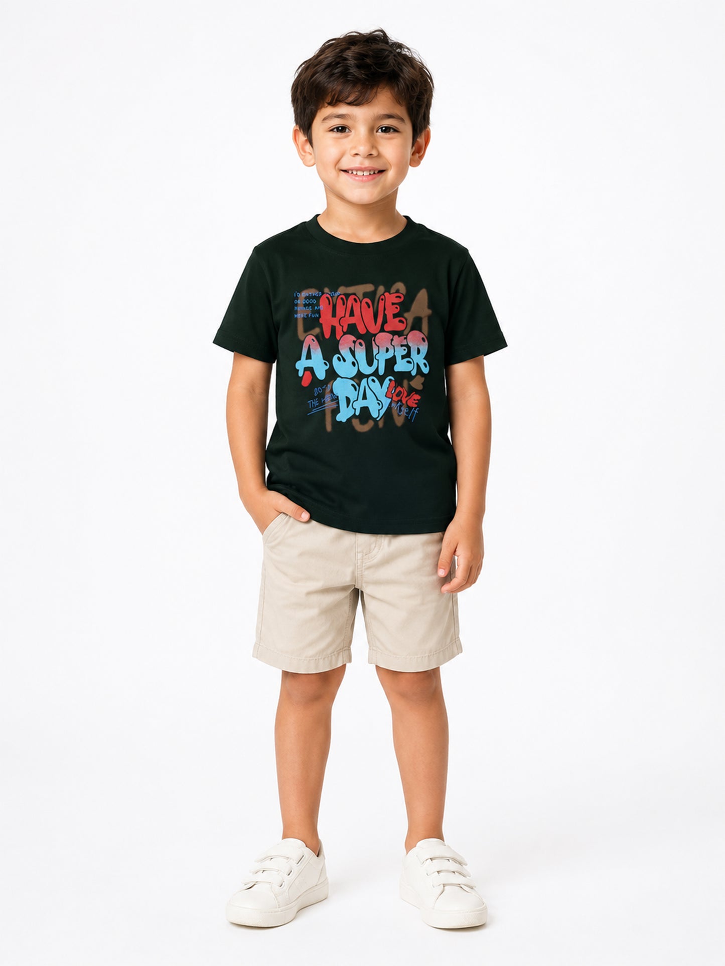 Albion  Boys Everyday Comfort Cotton T-Shirt